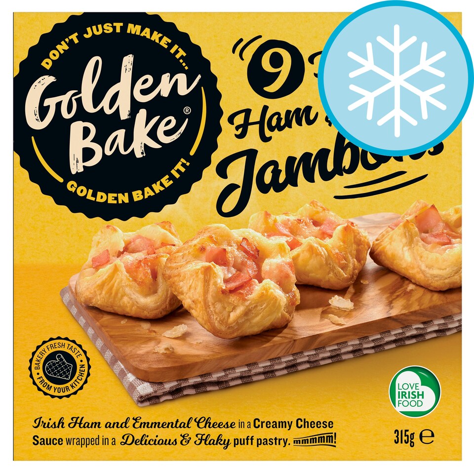 Golden Bake 9 Mini Ham And Cheese Jambon Tesco Groceries
