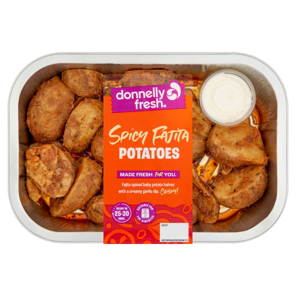 Donnelly Fresh Spicy Fajita Potatoes 400g