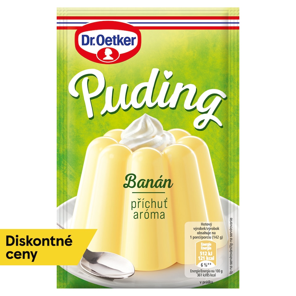 Dr. Oetker Puding banánová aróma 38 g