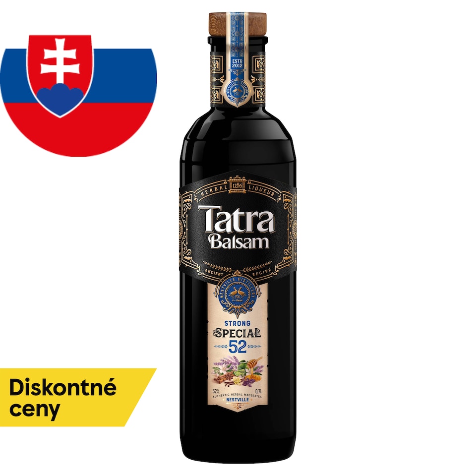 Nestville Tatra Balsam Special 52% Strong likér 0,7 l