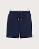 image 4 of F&F Boys Cotton Rich Textured Drawstring Shorts in Blue