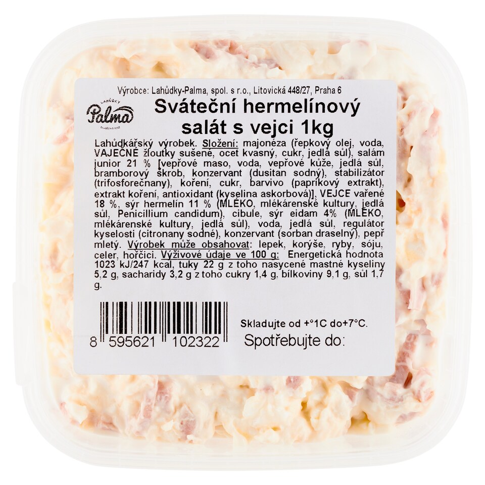 image 1 of Lahůdky Palma Festive Hermelin Salad with Eggs
