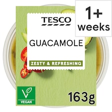 Tesco Guacamole Dip 163G