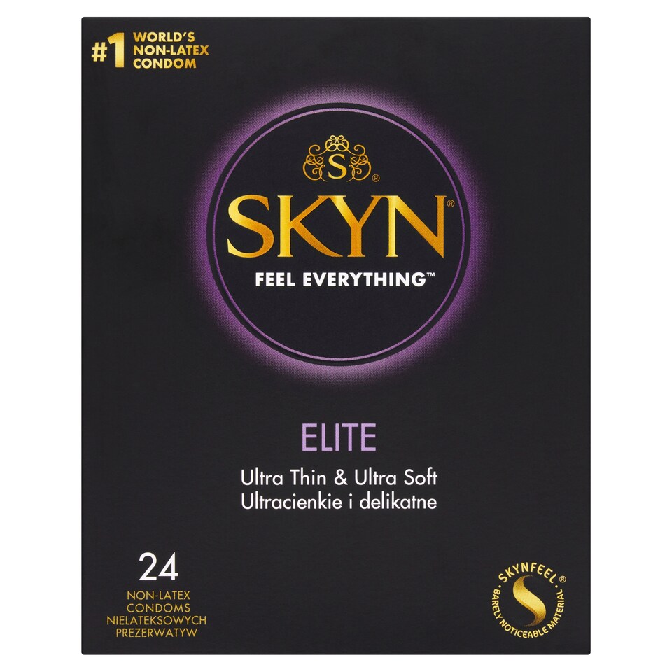 Skyn Elite Ultra Thin & Ultra Soft Condoms 24 Pack