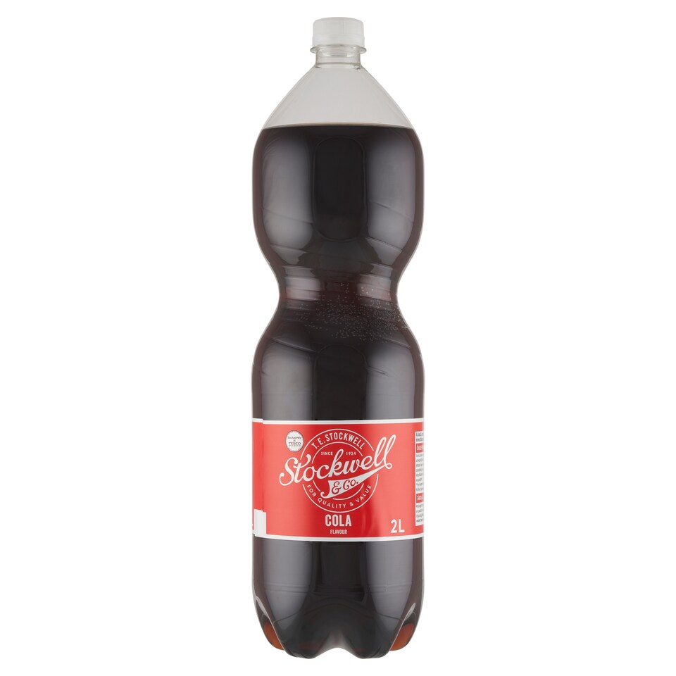 Stockwell & Co. kólaízű szénsavas üdítőital édesítőszerekkel 2 l