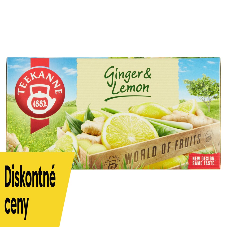 obrázok 1 z TEEKANNE Ginger & Lemon, World of Fruits, 20 vrecúšok, 35 g