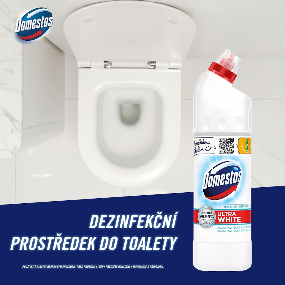 Obrázek 1 pro produkt Domestos White & Shine 750ml