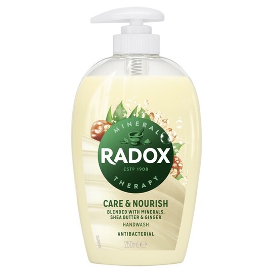 Radox Care And Nourishing Antibacterial Hand Wash 250Ml Tesco Groceries