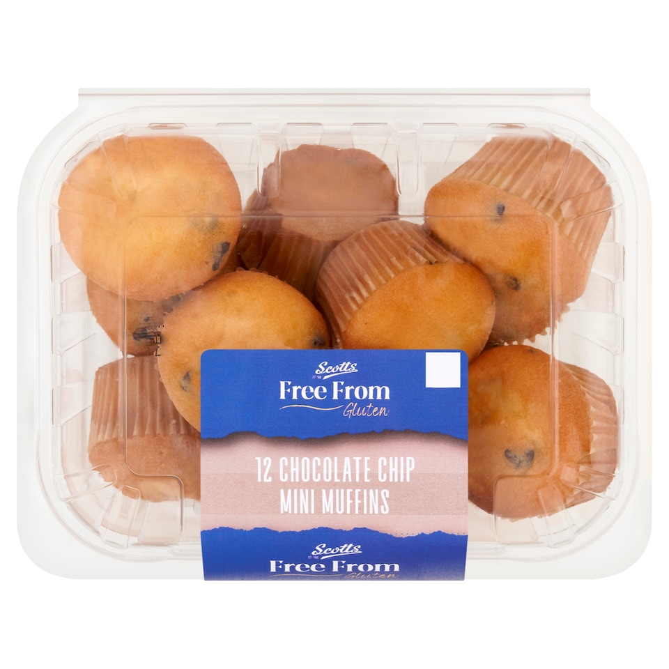 Scotts Free From Gluten Chocolate Chip Mini Muffins 210g
