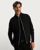 image 2 of F&F Cotton Blend Sleeveless Zip Up Gilet in Black