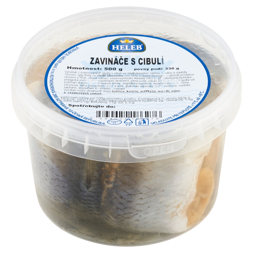Heleb Zavináče s cibulí 500g