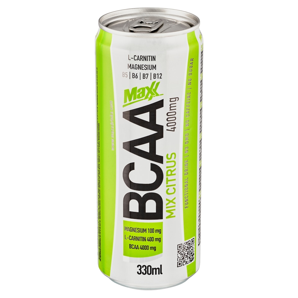 Maxx BCAA Mix Citrus sýtený nealkoholický nápoj 330 ml