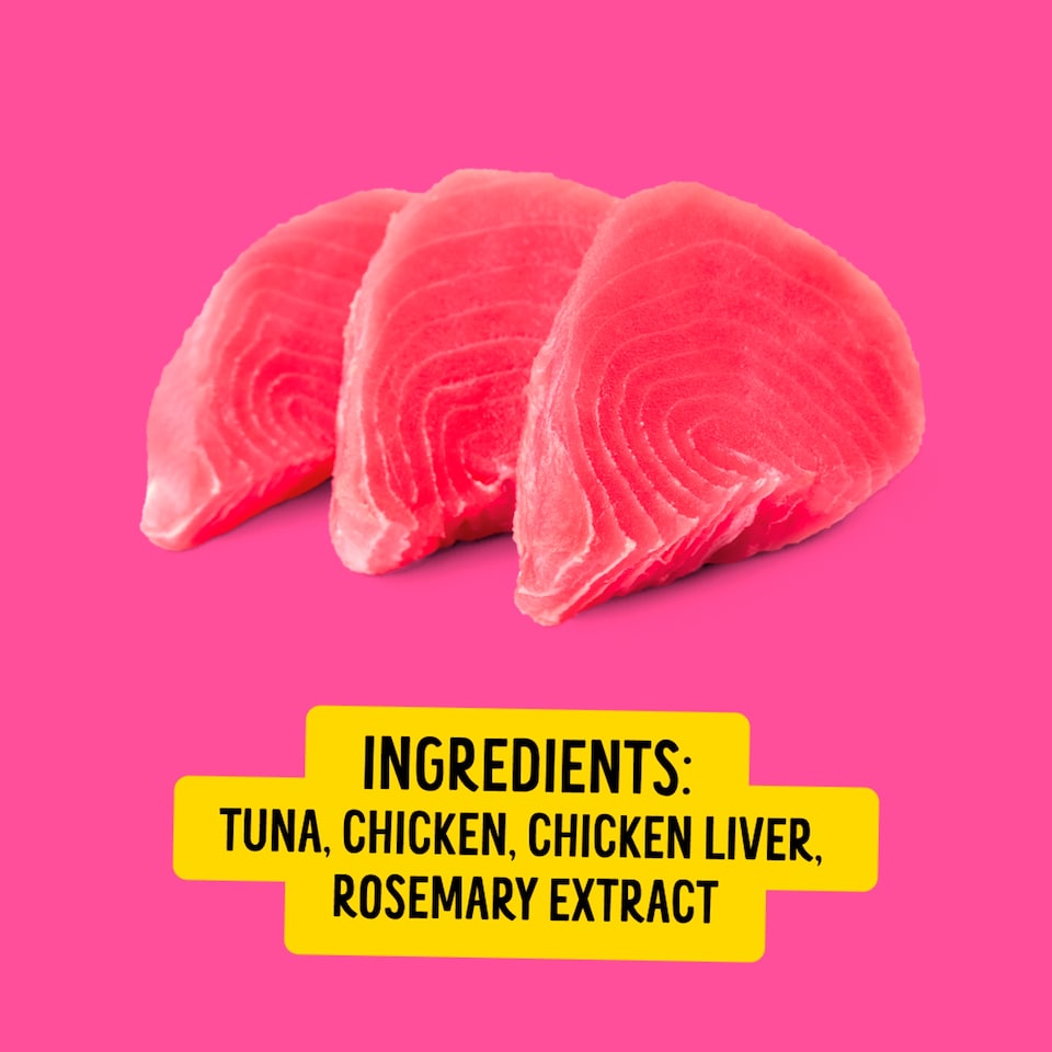 image 1 of Bonkers Purrpops Freeze-Dried Cat Treats - Tip Top Tuna 4 Pack 5.6g