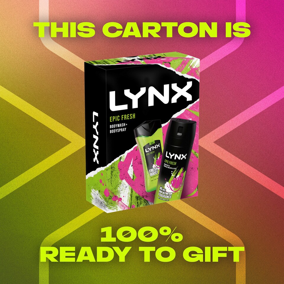 image 1 of Lynx Epic Fresh Duo Gift Set