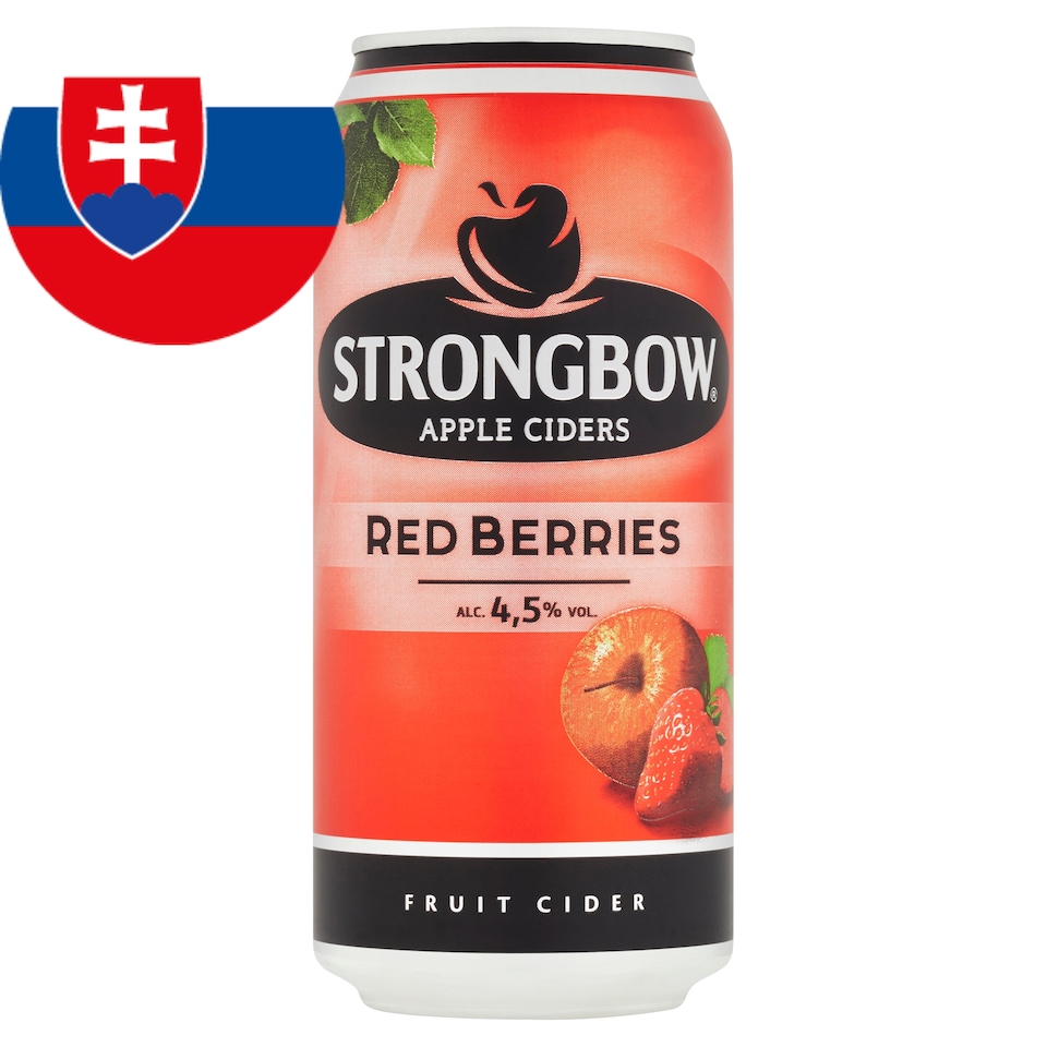 Strongbow Apple Ciders Red Berries Seasoned Cider 440 ml