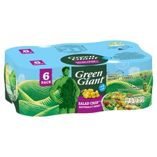 Green Giant Salad Crisp Sweet Corn 6X160g