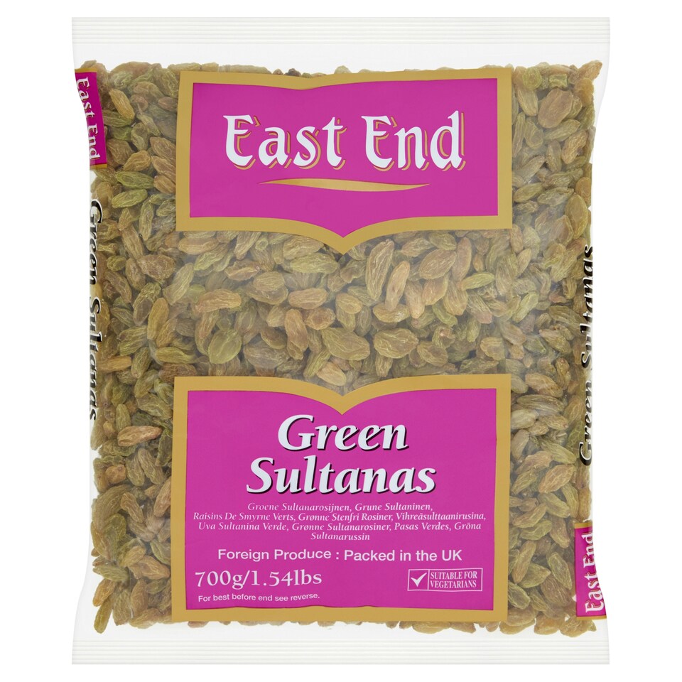 East End Chinese Green Raisins 700G
