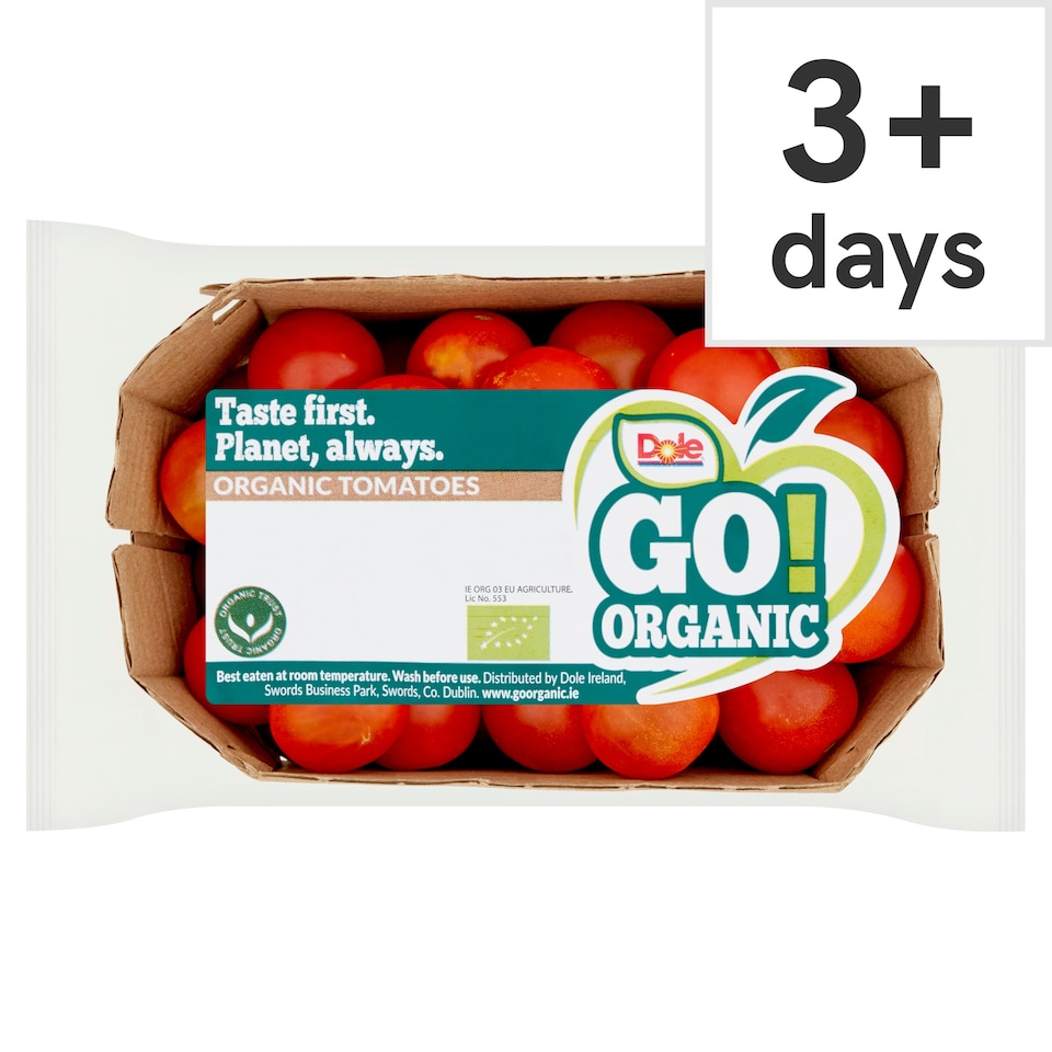 Dole Go Organic Baby Tomatoes 250g