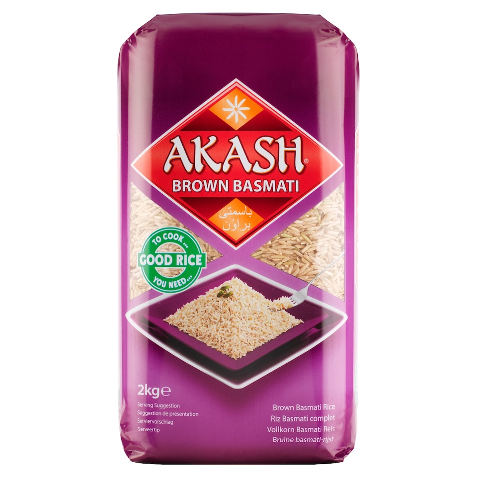 Akash Brown Basmati Rice 2Kg