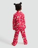 image 5 of F&F Girls 2-Piece Pure Cotton Santa Print Revere Shirt and Trousers Pyjamas Set in Multi