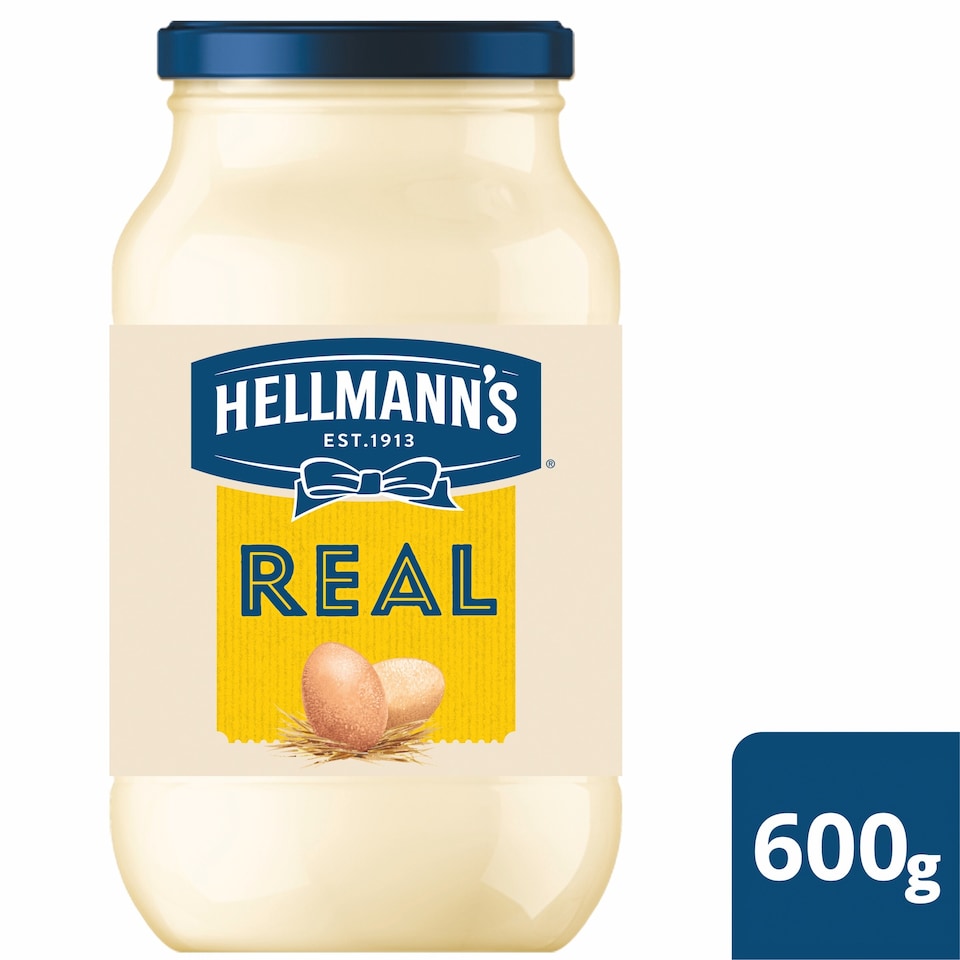 image 1 of Hellmann's Real Mayonnaise Jar 600g