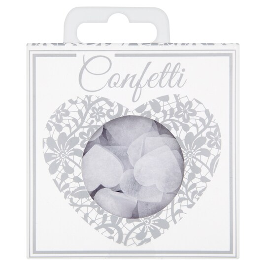 White Confetti Tesco Groceries