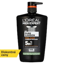 L'Oréal Paris Men Expert Pure Carbon 5v1 sprchovací gél 1 l