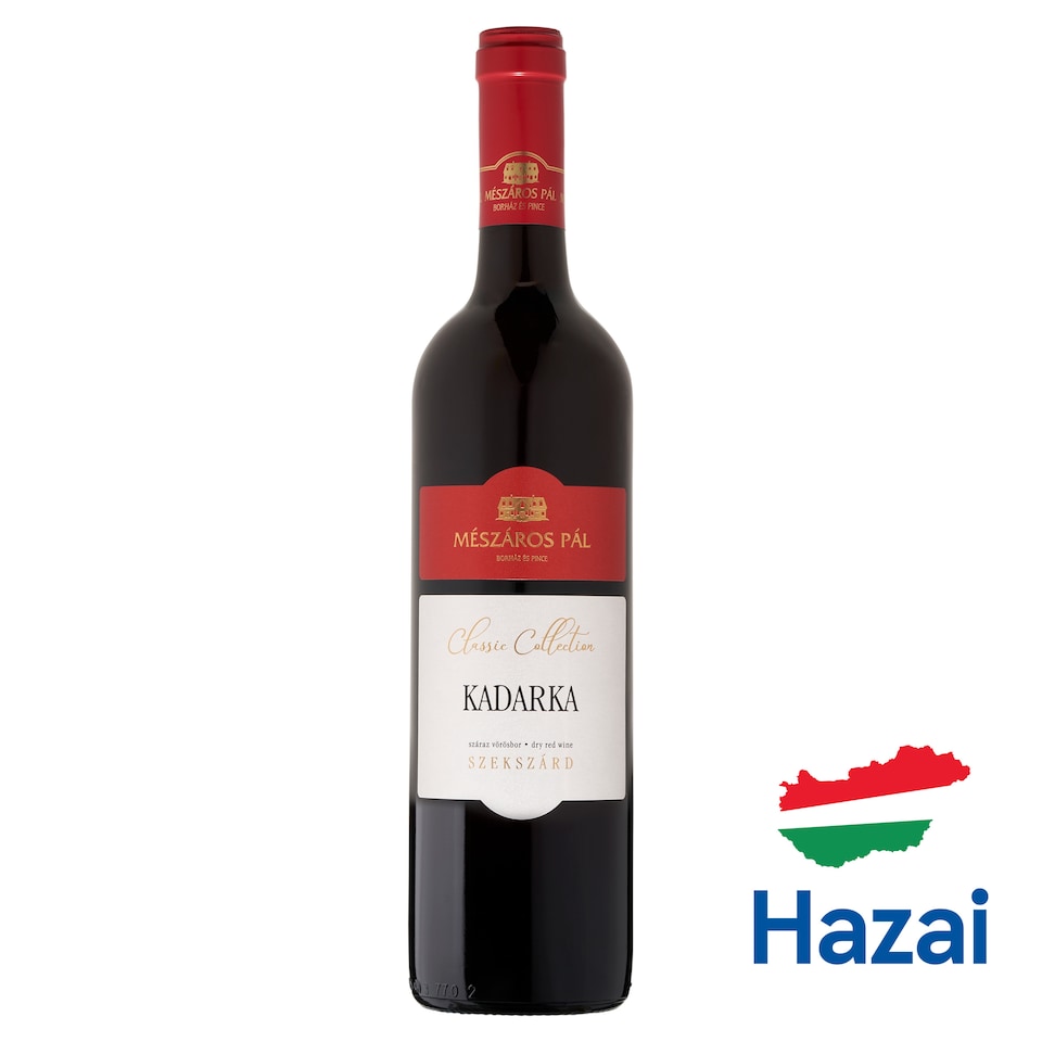Mészáros Pál Classic Collection Szekszárdi Kadarka száraz vörösbor 12,5% 0,75 l
