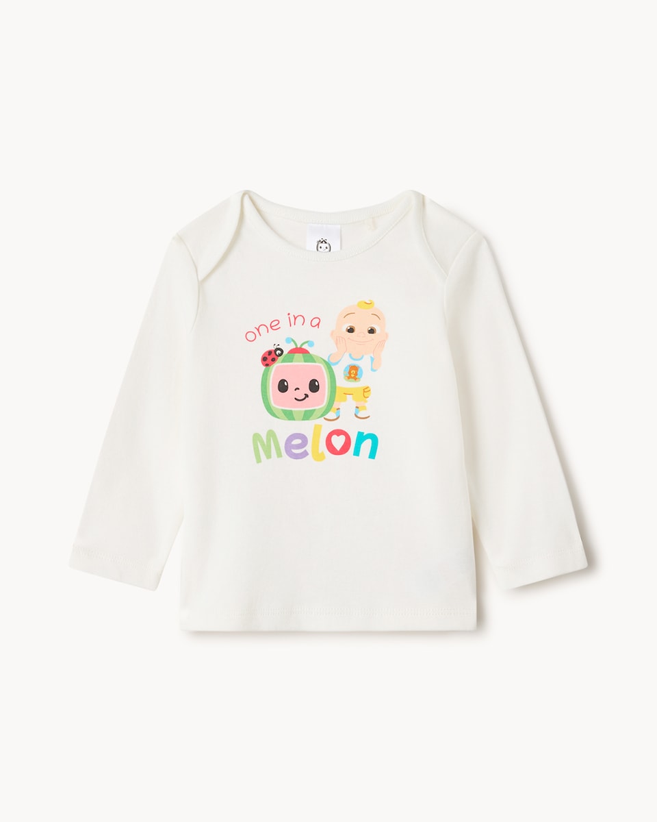 image 1 of Cocomelon 2-Pack Pure Cotton Pyjama Sets in White