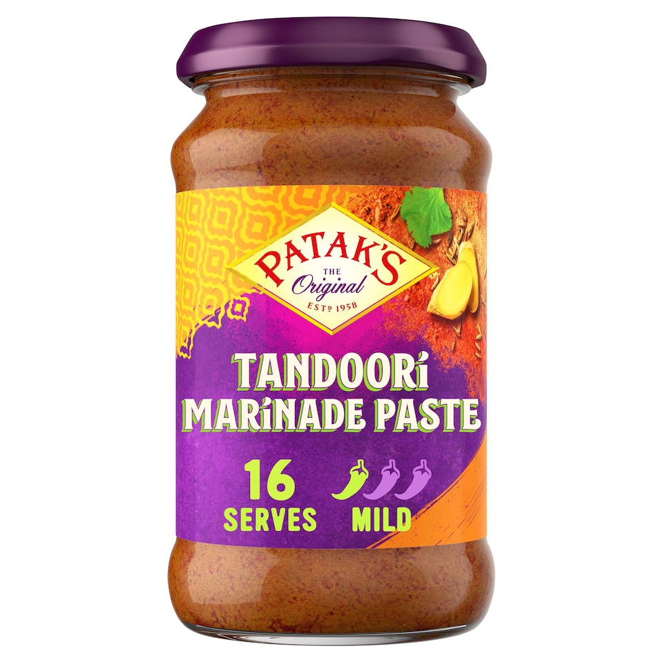 Pataks Tandoori Paste Mild 312G