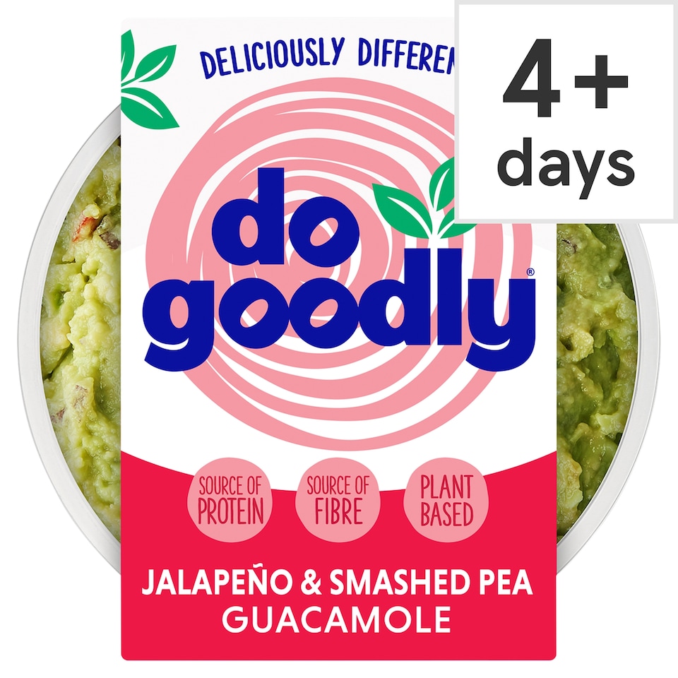 image 1 of Do Goodly Jalapeno & Smashed Pea Guacamole 150g