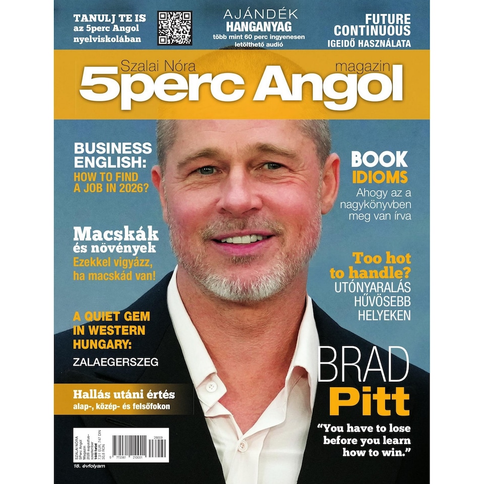 5 Perc Angol Magazin