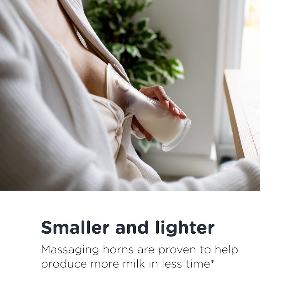 image 1 of Tommee Tippee Silicone Manual Breast Pump
