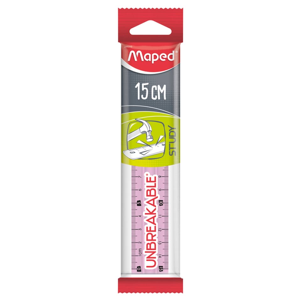 Maped Study Unbreakable pravítko 15 cm