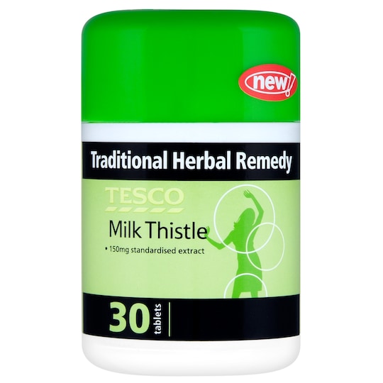TESCO MILK THISTLE 30S Tesco Groceries