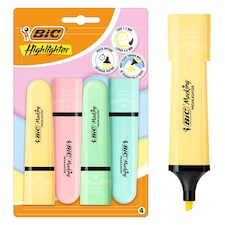 Bic Pastel Highlighters 4 pack