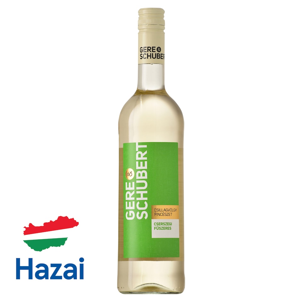 Gere - Schubert Cserszegi Fűszeres száraz fehérbor 11,5% 0,75 l