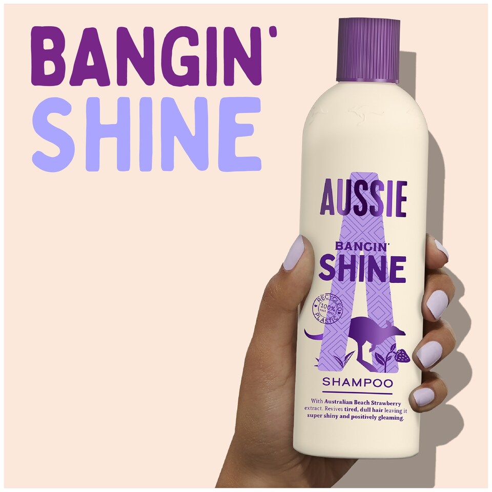image 1 of Aussie Miracle Shine Shampoo 300Ml