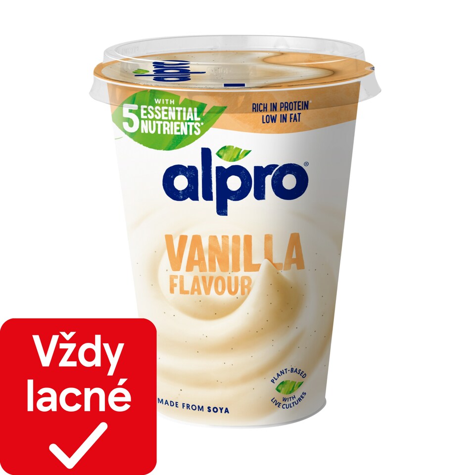 ALPRO Soy Fermented Product, Vanilla, 400g