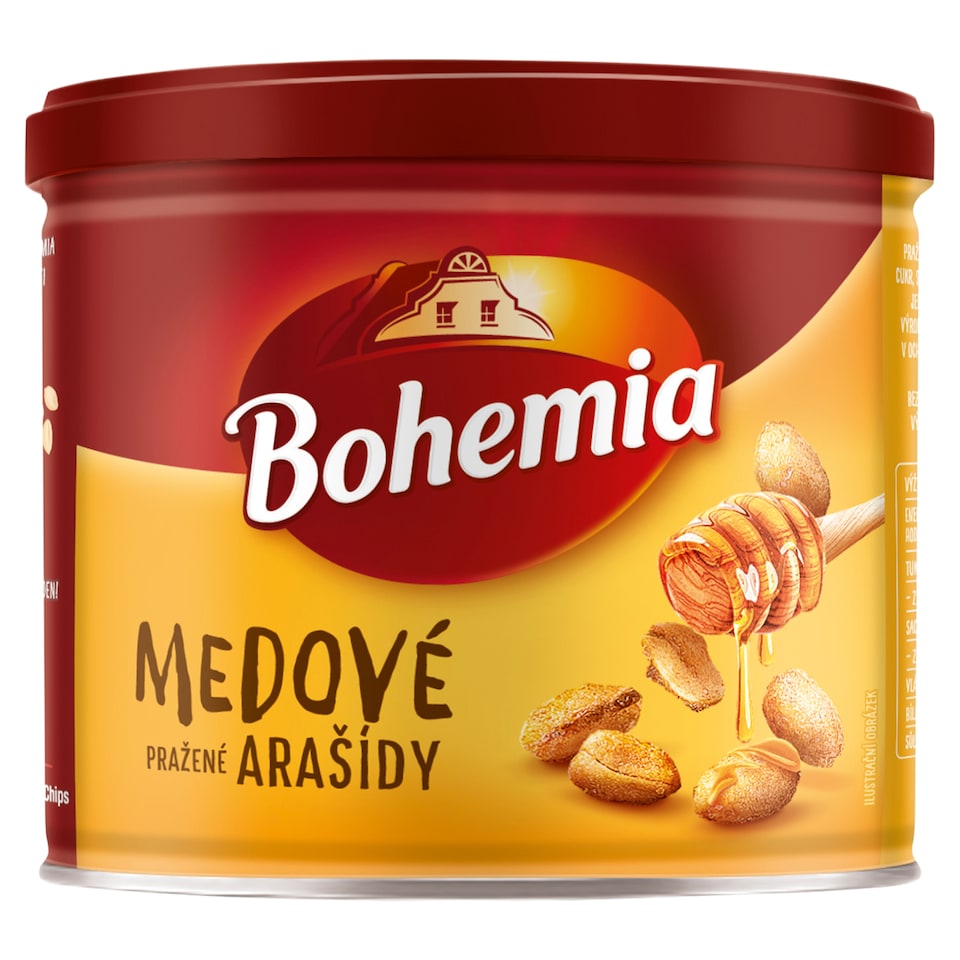 Bohemia Medové pražené arašídy 135g