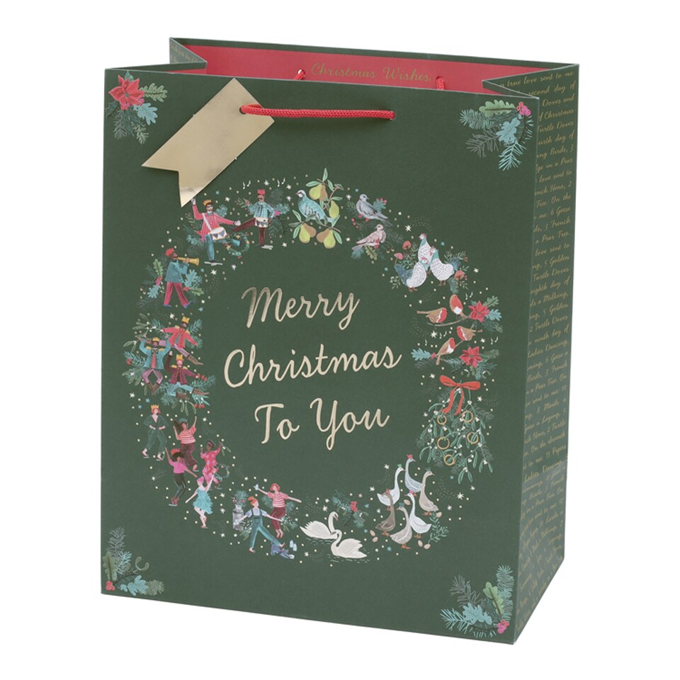 T. 12 days Large Gift Bag