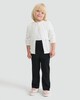 image 1 of F&F x Samantha Faiers Knitted Flared Trousers in Black