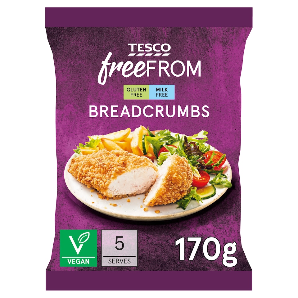 Tesco Free From Breadcrumbs 170G