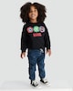 image 2 of Marvel Avengers Print Cotton Rich Sweatshirt in Black