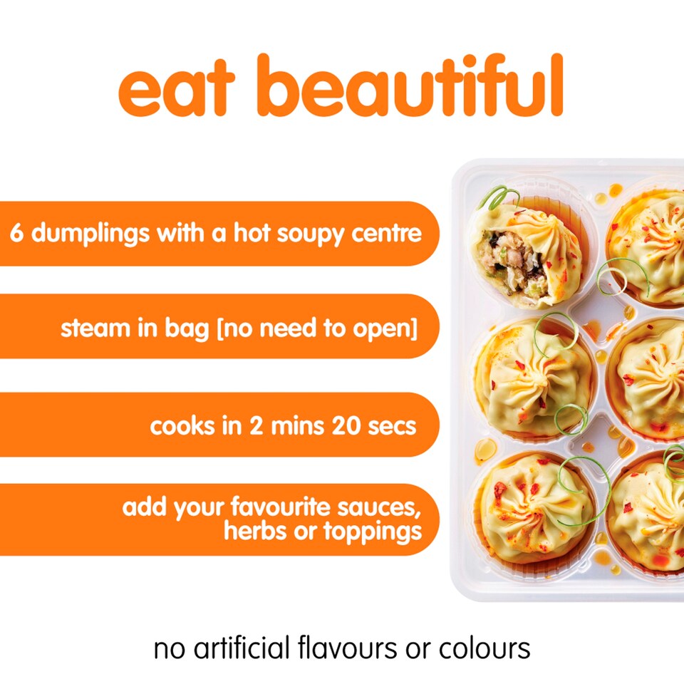 image 1 of itsu chicken soup dumplings 168g