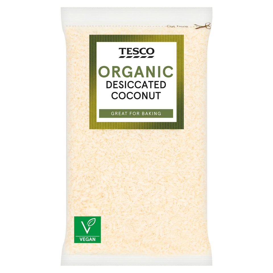 Tesco Organic Desiccated Coconut 200G
