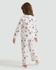 image 3 of F&F Girls Pure Cotton Christmas Print Shirt and Trousers Pyjamas in Multi