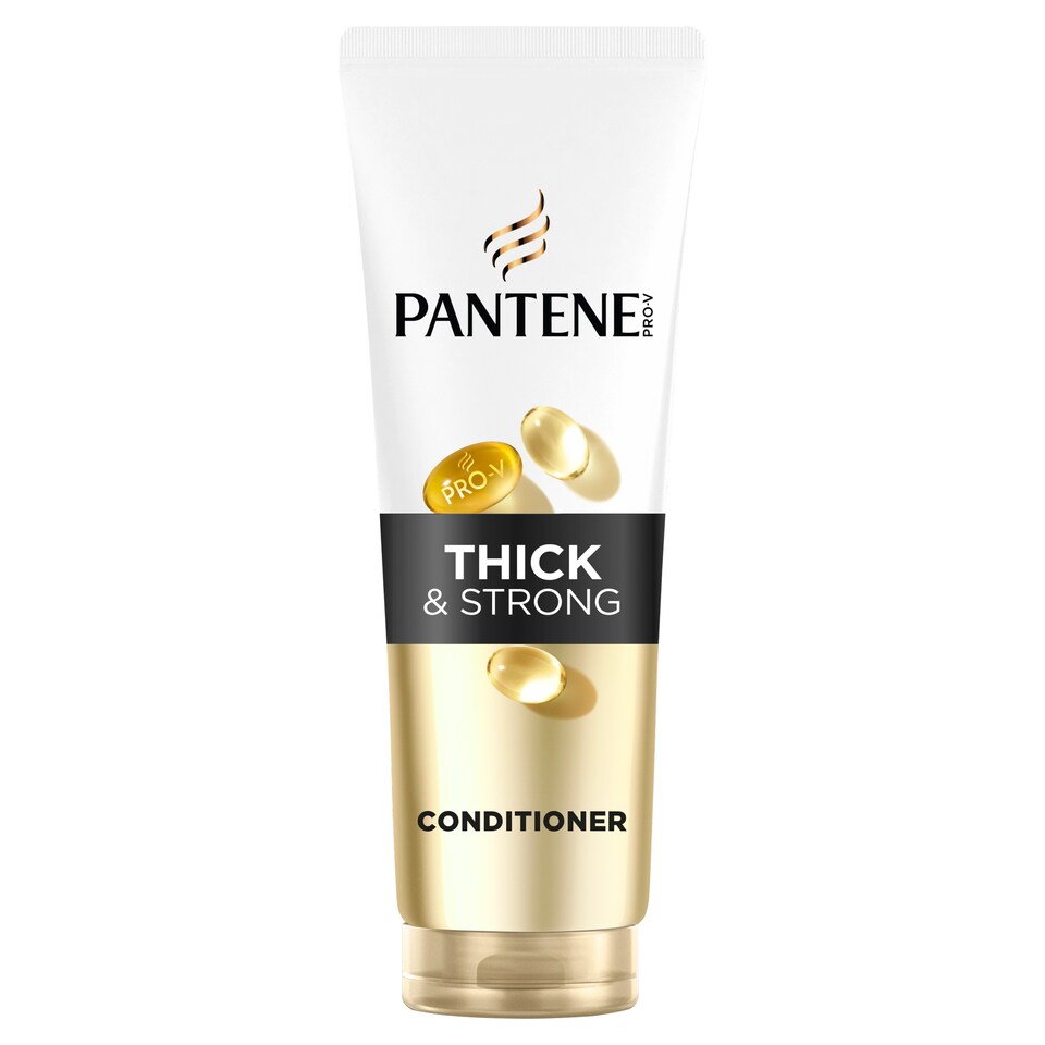Pantene Pro-V Thick & Strong Kondicionér 275 ml pro Jemné a Slabé Vlasy. Active Nutri-Plex