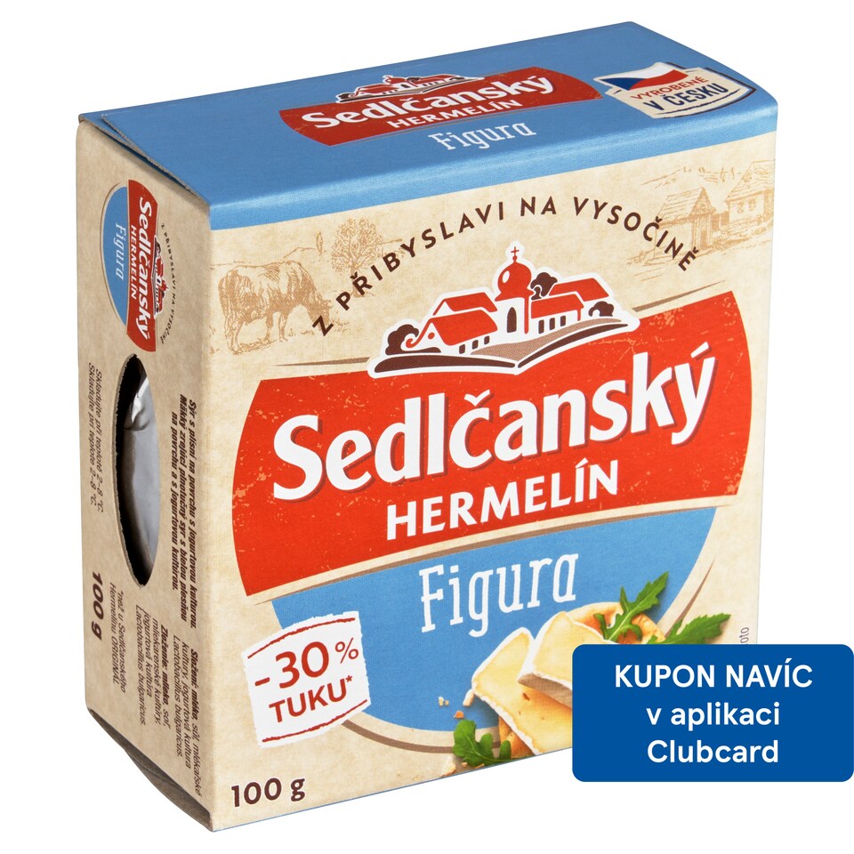 Sedlčanský Hermelín figura 100g