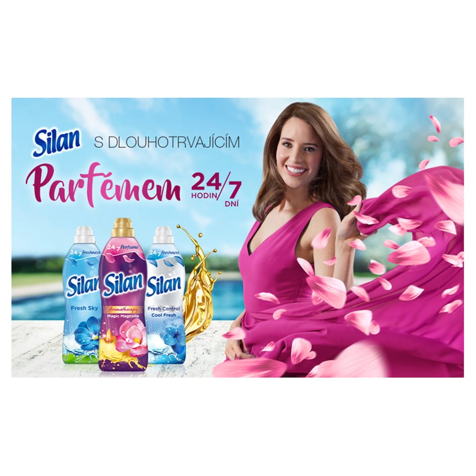 image 1 of Silan aviváž Aromatherapy Magic Magnolia 126 praní, 2772ml